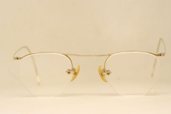 gold numont glasses frames - image 1