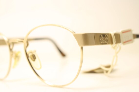 GOld P3 Luxottica Vintage Glasses Frames Unused  … - image 3