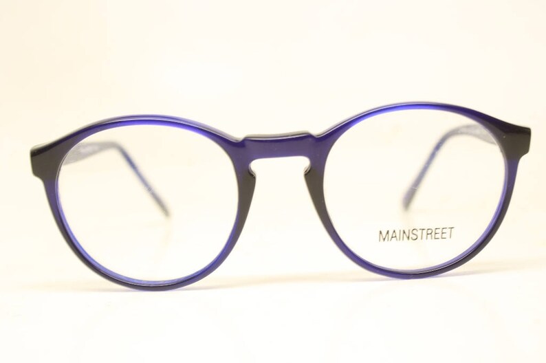 Cobalt Blue P3 Mainstreet Vintage Eyeglasses Unused New Old Etsy