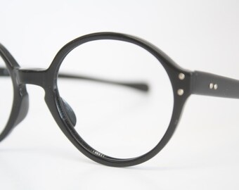 Eyeglass Frames Unused Black P3 New Old stock Vintage Eyewear 1980s Vintage Glasses Unique Deadstock Sunglasses