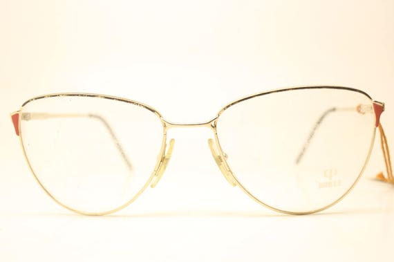 Brille Gold Vintage Glasses Frames Unused  New Ol… - image 2