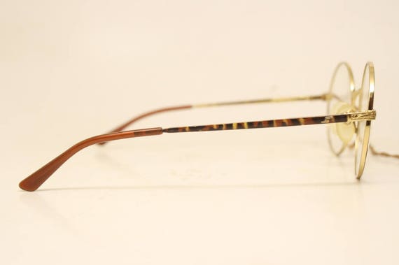 Kids Gold Tortoise Vintage Eyeglasses Unused  New… - image 5