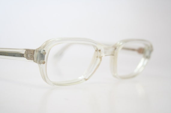 Unused Unique Small Vintage Eyeglass Frames New O… - image 4