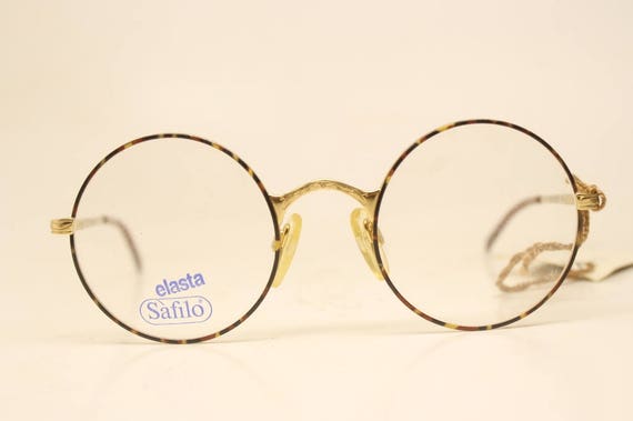 Kids Gold Tortoise Vintage Eyeglasses Unused  New… - image 1
