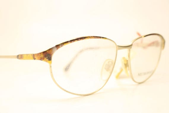 Metropolis Gold Tortoise Vintage Eyewear Unused  … - image 1