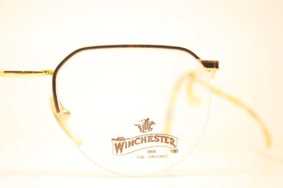 Winchester Tortoise Gold Vintage Glasses Frames U… - image 1
