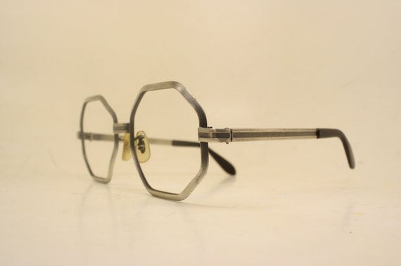 Vintage Metal Eyeglasses Unused New Old stock Vin… - image 1