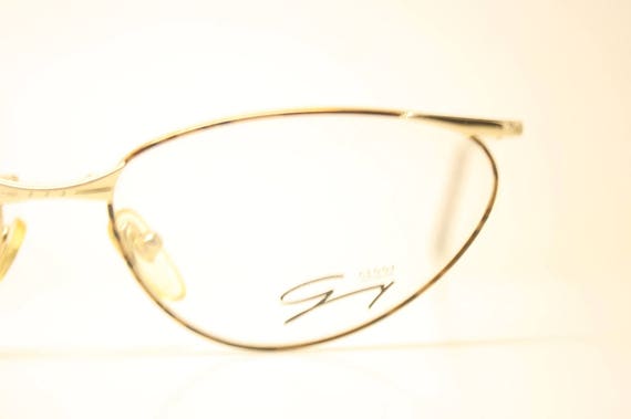 Genny Gold Tortoise Vintage Eyewear Unused  New O… - image 3