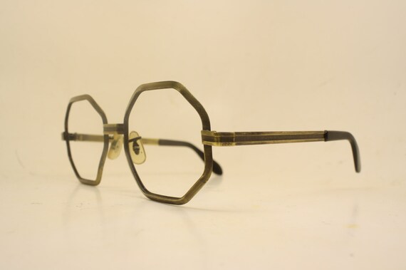 Vintage Metal Eyeglasses Unused New Old stock Vin… - image 2