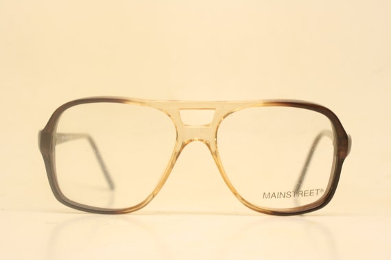 Vintage Brown Fade Mainstreet Eyeglasses Unused N… - image 1