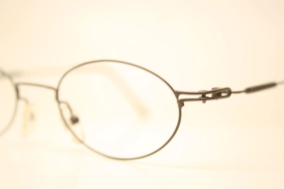 Brown Oval Vintage Eyewear Unused  New Old stock … - image 4