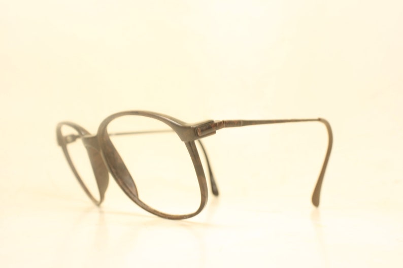 Vintage Brown Eyeglasses Unused New Old stock Vintage Eyewear 1980s image 2