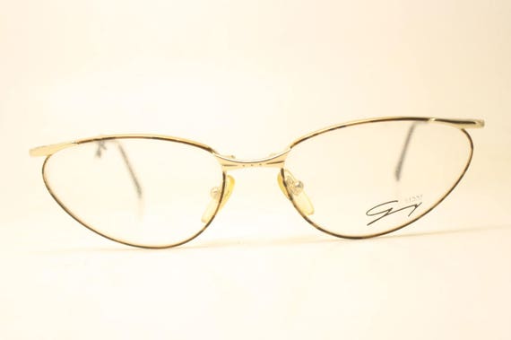 Genny Gold Tortoise Vintage Eyewear Unused  New O… - image 2