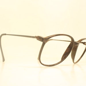 Vintage Brown Eyeglasses Unused New Old stock Vintage Eyewear 1980s image 3