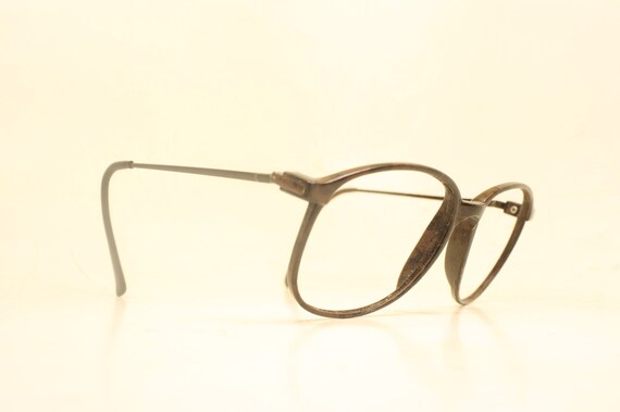 Vintage Brown Eyeglasses Unused New Old stock Vin… - image 3