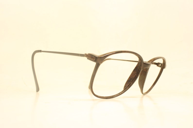 Vintage Brown Eyeglasses Unused New Old stock Vintage Eyewear 1980s image 3