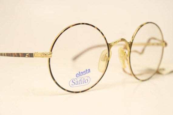 Kids Gold Tortoise Vintage Eyeglasses Unused  New… - image 3