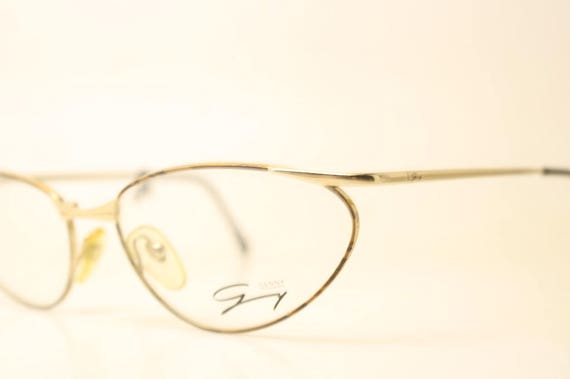 Genny Gold Tortoise Vintage Eyewear Unused  New O… - image 4