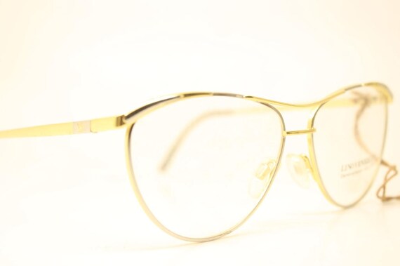 Lino Veneziani Gold Vintage Glasses Frames Unused… - image 3