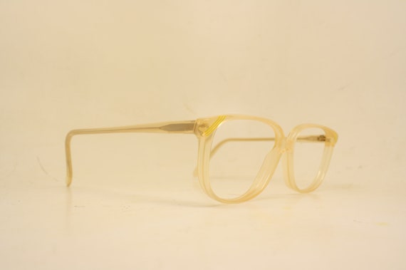 Vintage Pink Nordic Eyeglasses Unused New Old sto… - image 3