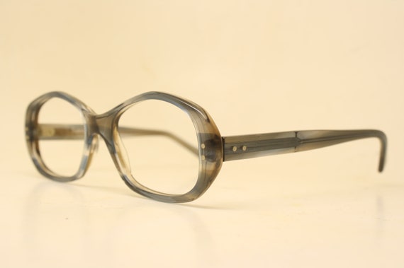 Vintage Sugarflix Unvis Blue Fade Eyeglasses Unus… - image 2