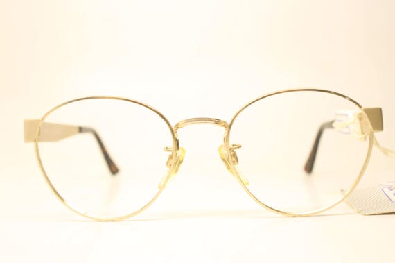 Accessoires Zonnebrillen & Eyewear P3 Luxottica Vintage glazen Frames ongebruikte nieuwe oude goudvoorraad Vintage brillen jaren 1990 Vintage brillen unieke 