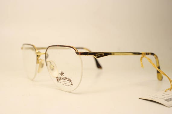Winchester Tortoise Gold Vintage Glasses Frames U… - image 5