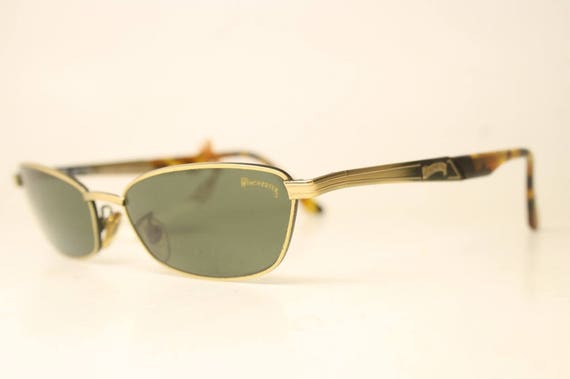 Winchester Gold Tortoise Vintage Sunglass Frames … - image 1