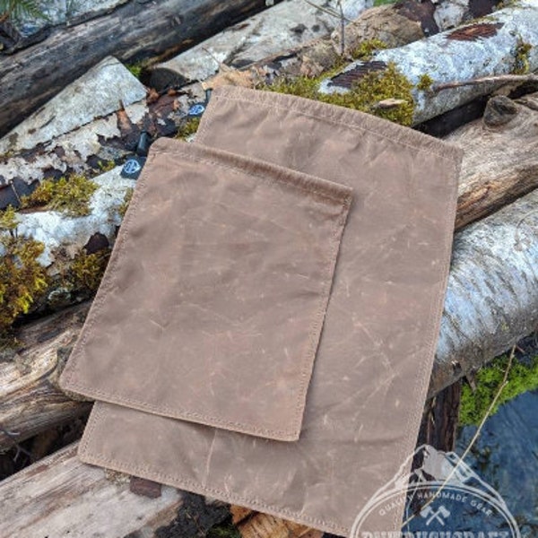 Waxed Canvas Bag - Etsy