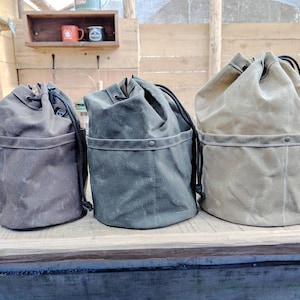 The Cedar Bag in Small, Medium and Large for Gear, Cook Set, Bushcraft, Camping and the Great Outdoors  PNWBushcraft