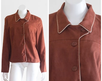 Vintage 1970s Rust Orange Jacket