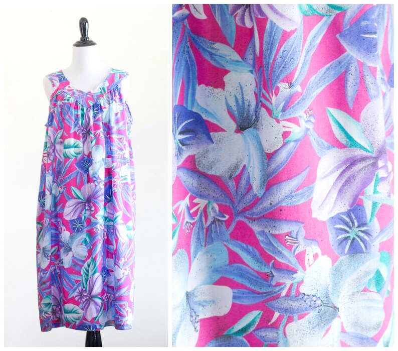 sleeveless muumuu