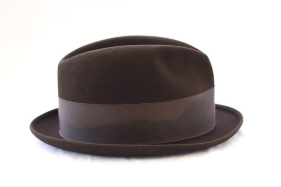 1960s/50s Wormser brown fedora in original box - image 5