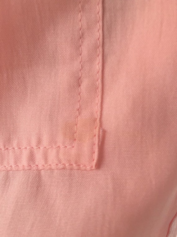 1990s pink silk blouse - image 8