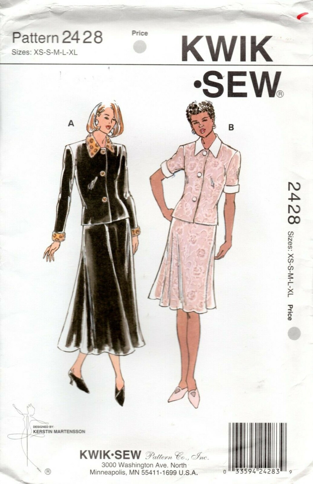 Kwik Sew Sewing Pattern 2428 Misses Skirts & Tops Size XS-XL - Etsy