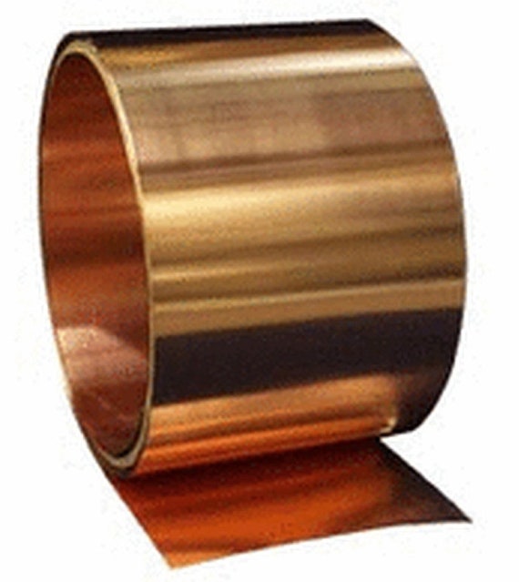 26ga 20ga 18ga 22ga Select Thickness - Copper Strip 1/"x36/" 24ga