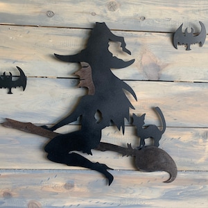 Wall hanging scary witch   Home Decor