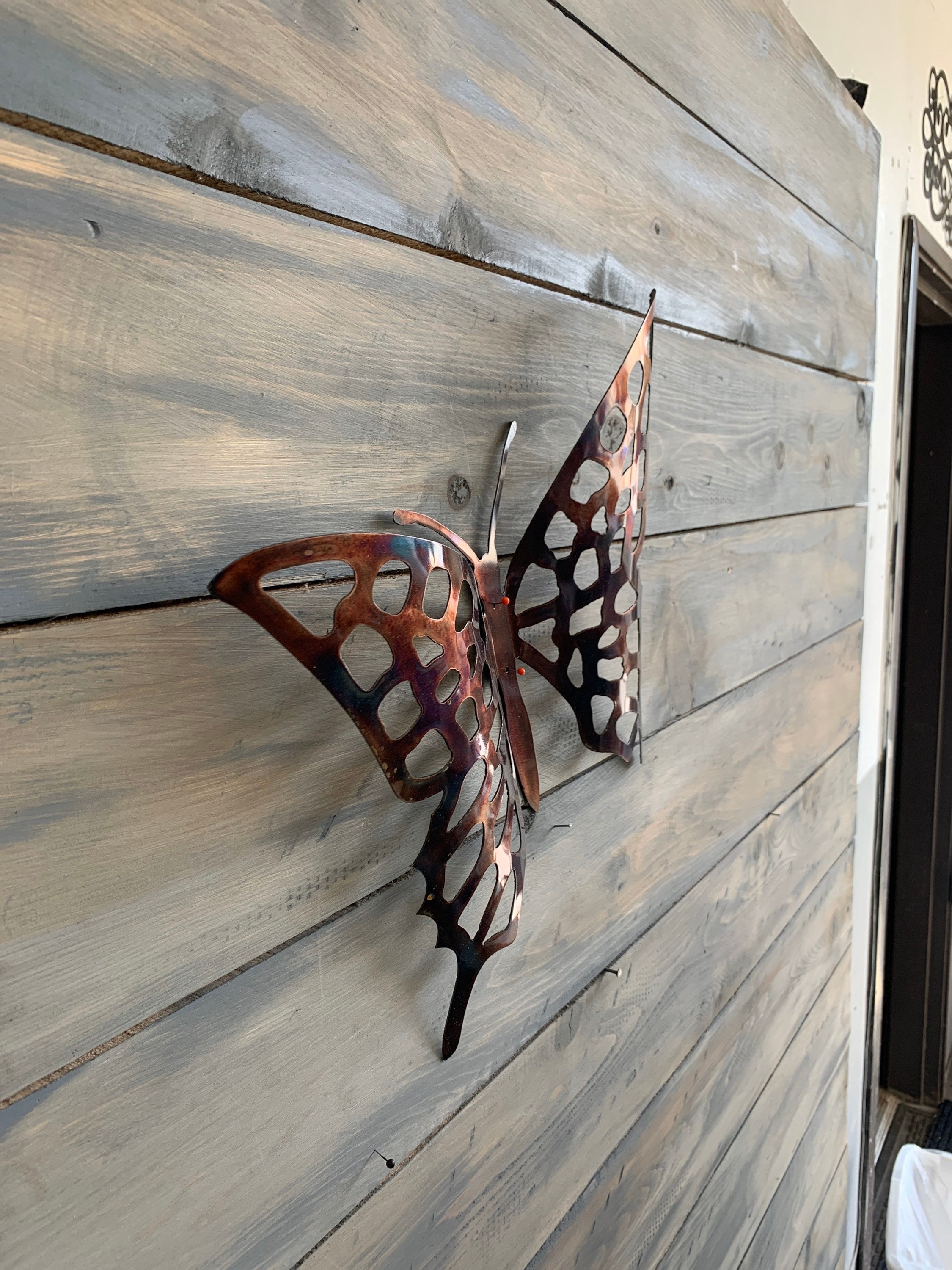 Metal Butterfly Metal Art Butterfly Home Decor Metal Art | Etsy