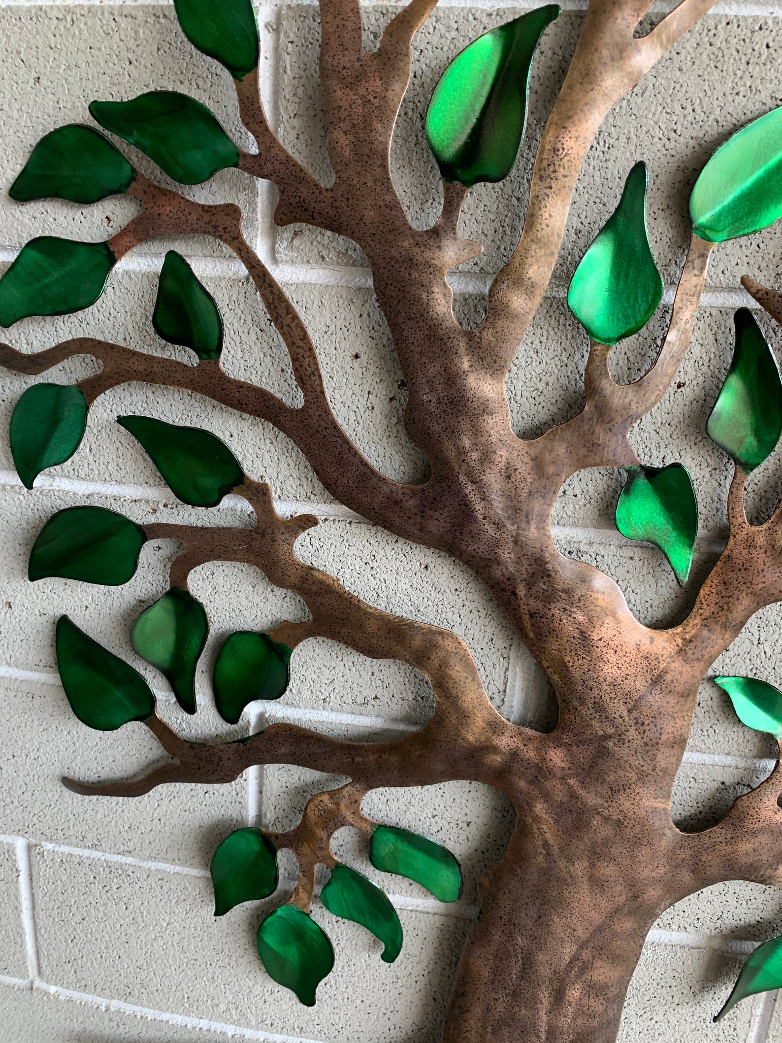 Metal Wall Hanging Tree Beautiful Wall Tree. Hanging Home Etsy