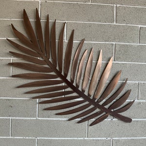 Metal Palm Leaf,Home Decor Accents,Metal Wall Art,Home Deco,Costal Decor,Hawaii Theme