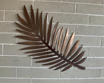 Metal Palm Leaf,Home Decor Accents,Metal Wall Art,Home Deco,Costal Decor,Hawaii Theme