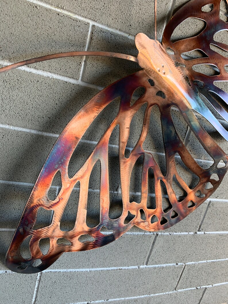 Butterfly Metal Butterfly Home Decor Metal Wall Hanging Etsy