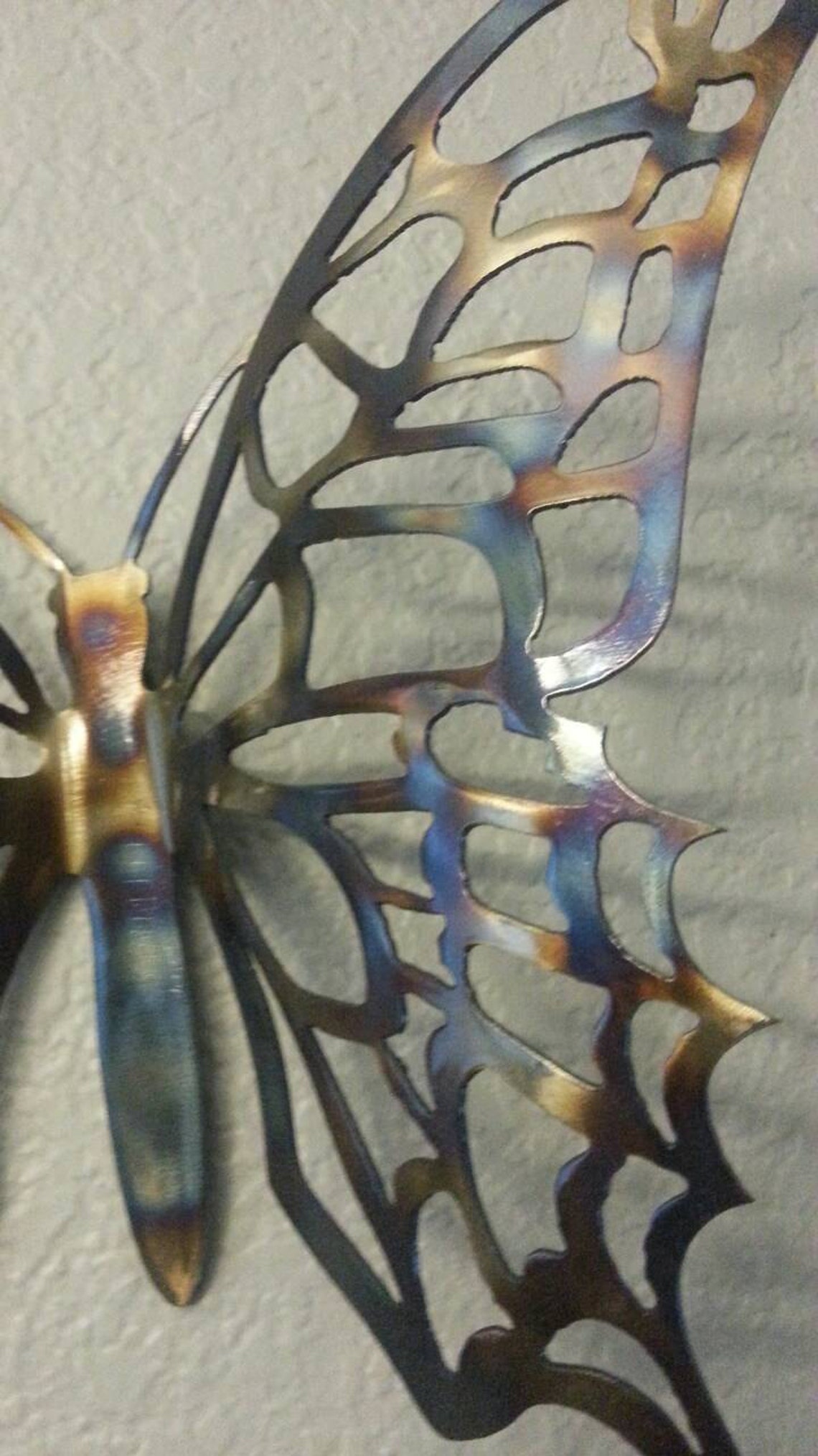 Metal Butterfly Metal Art Butterfly home Decor Metal Art Etsy