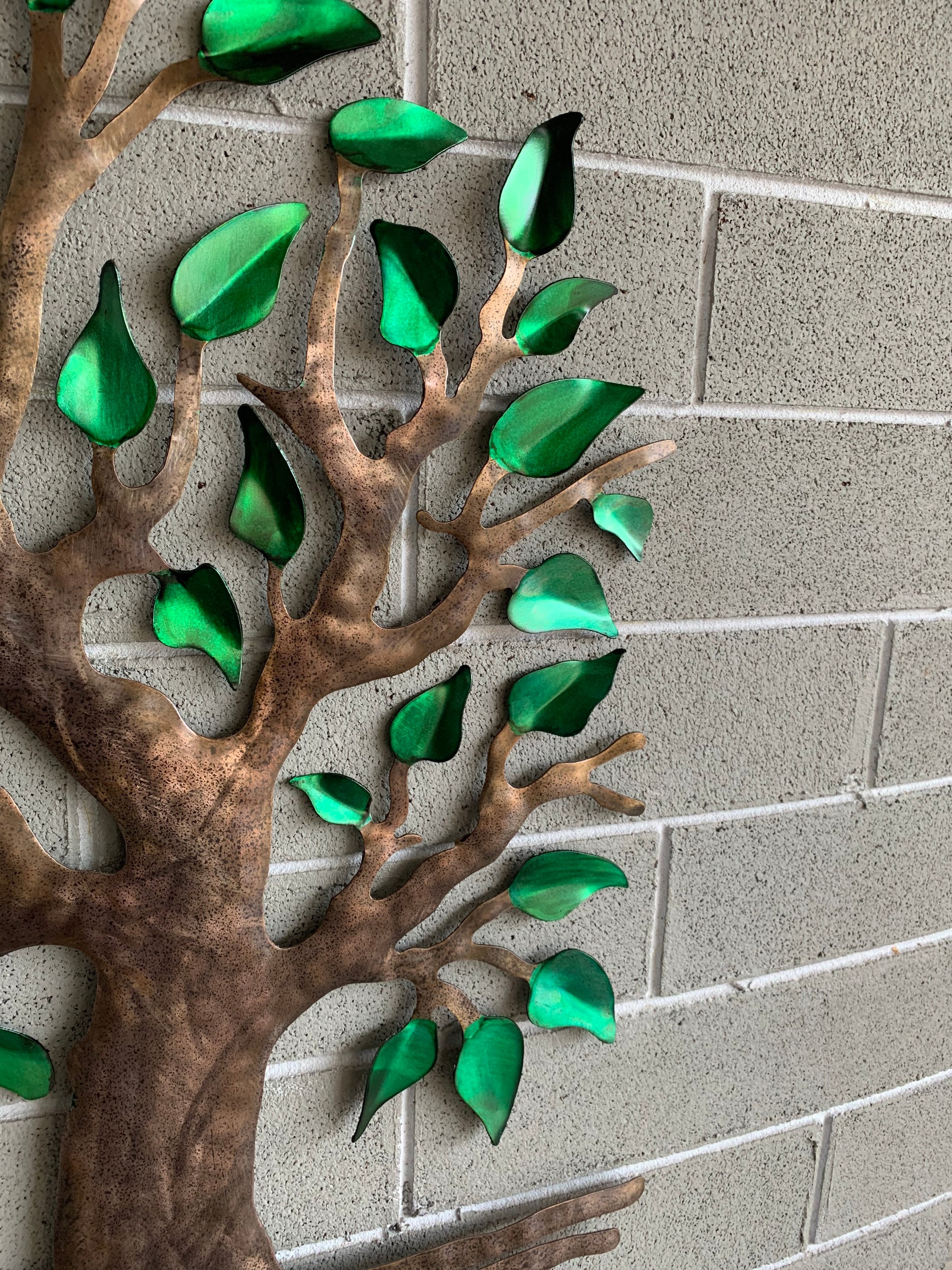 Metal Wall Hanging Tree Beautiful Wall Tree. Hanging Home Etsy
