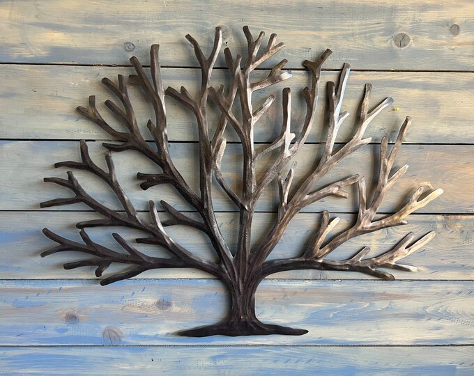 Metal Wall Tree, Hanging Tree, Home Decorations, Living Room Art , Etsy