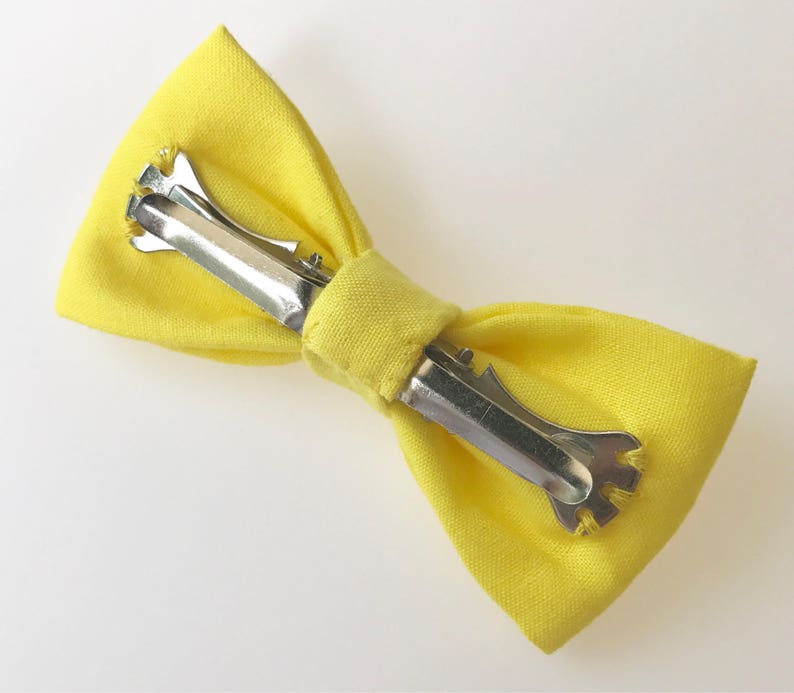 Yellow Bow Tie. Mustard Yellow Bow Tie. Golden Yellow Bow Tie Etsy