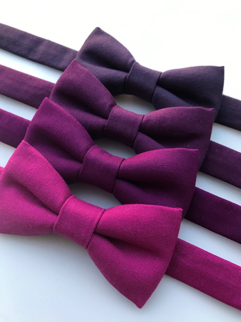 Purple Bow Tie. Purple Baby Bow Tie. Purple Man Bow Tie. Etsy