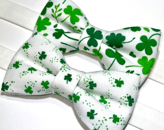 Shamrock bow tie for baby boys/ toddler/ youth.