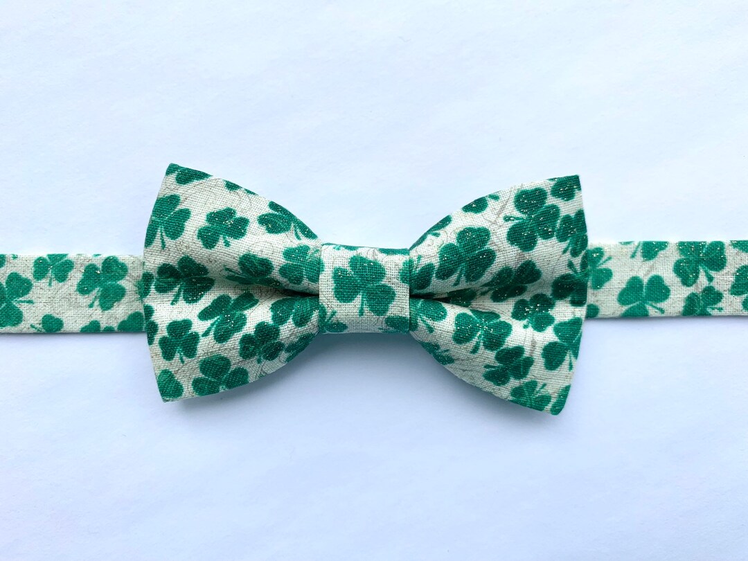 Shamrock Bow Tie. Clover Bow Tie. St Patricks Day Bow Tie. St Etsy Sweden