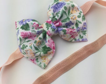Vintage Floral Headband